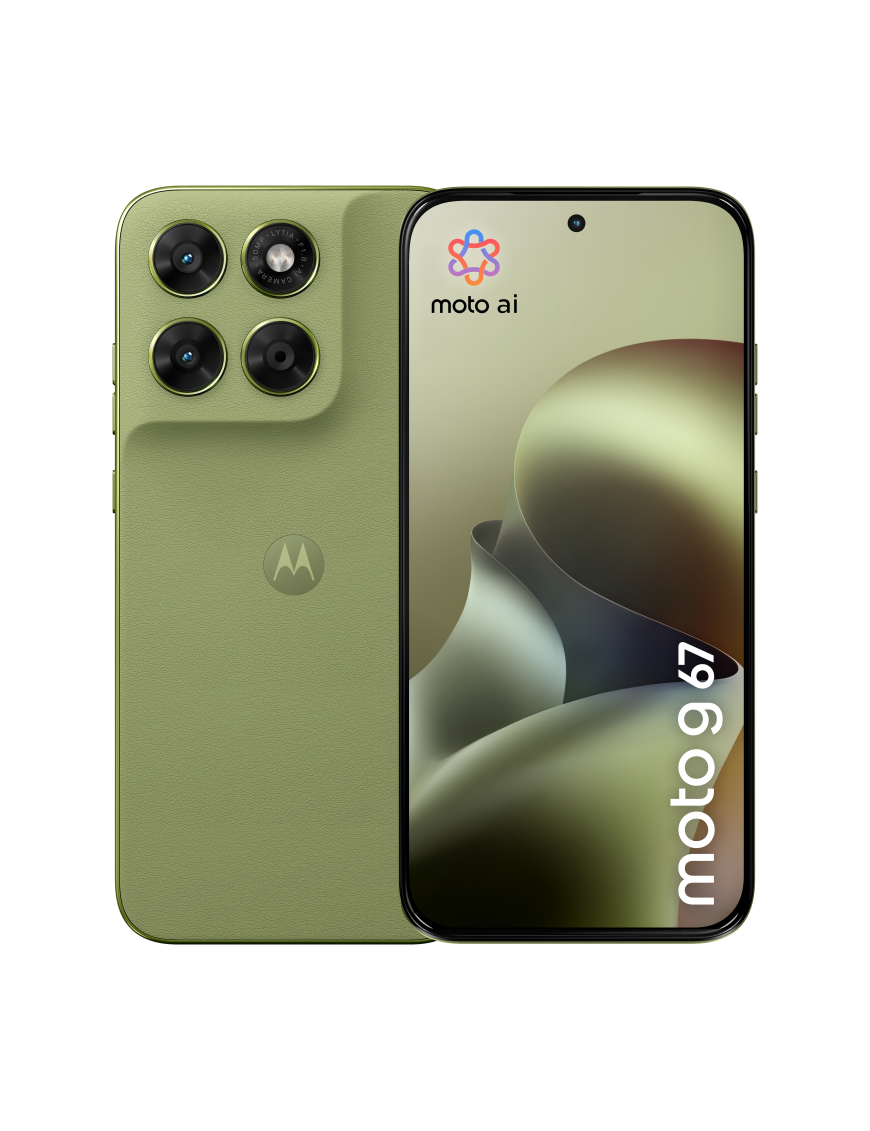 Motorola moto g67 17,3 cm (6.8") Ranura híbrida Dual SIM Android 16.0 5G USB Tipo C 4 GB 256 GB 5200 mAh Verde