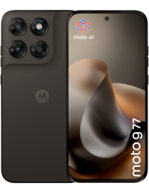 Motorola moto g77 17,3 cm (6.8") Ranura híbrida Dual SIM Android 16.0 5G USB Tipo C 8 GB 512 GB 5200 mAh Negro