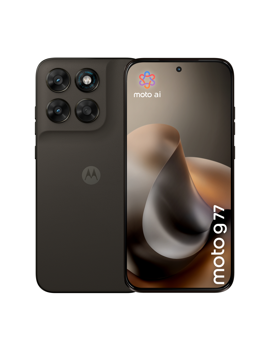 Motorola moto g77 17,3 cm (6.8") Ranura híbrida Dual SIM Android 16.0 5G USB Tipo C 8 GB 512 GB 5200 mAh Negro