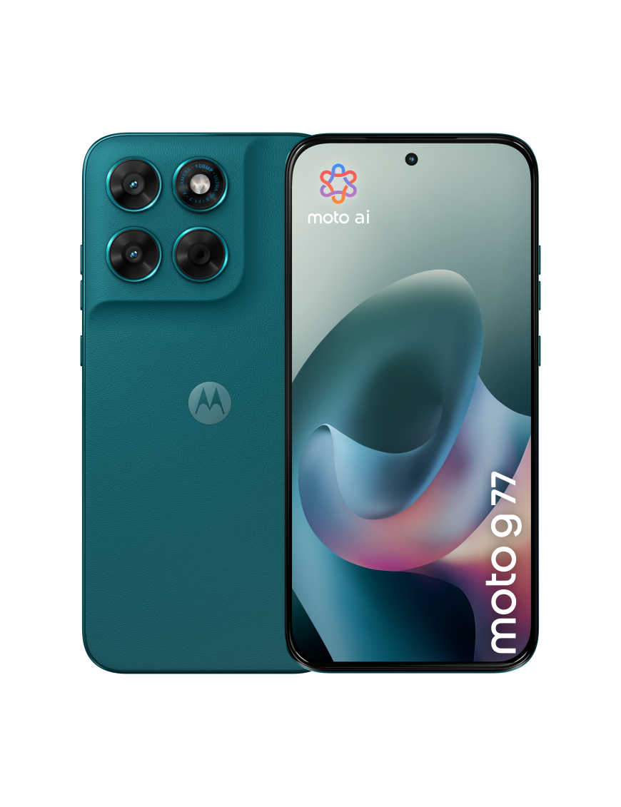 Motorola moto g77 17,3 cm (6.8") Ranura híbrida Dual SIM Android 16.0 5G USB Tipo C 8 GB 512 GB 5200 mAh Verde