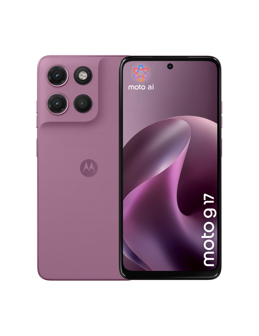 Motorola moto g17 17,1 cm (6.72") SIM doble Android 15 USB Tipo C 4 GB 256 GB 5200 mAh Rosa