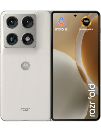 Motorola razr fold 20,6 cm (8.09") SIM doble Android 16.0 5G USB Tipo C 16 GB 512 GB 6000 mAh Blanco