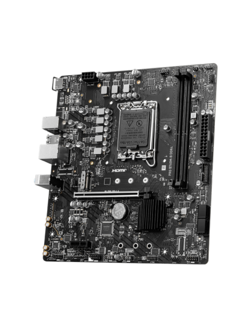 MSI PRO B760M-B DDR4 placa base Intel B760 LGA 1700 micro ATX
