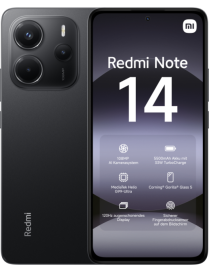 Xiaomi Redmi Note 14 16,9 cm (6.67") Ranura híbrida Dual SIM 4G USB Tipo C 6 GB 128 GB 5500 mAh Negro