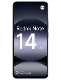 Xiaomi Redmi Note 14 5G 16,9 cm (6.67") Ranura híbrida Dual SIM USB Tipo C 8 GB 256 GB 5110 mAh Negro