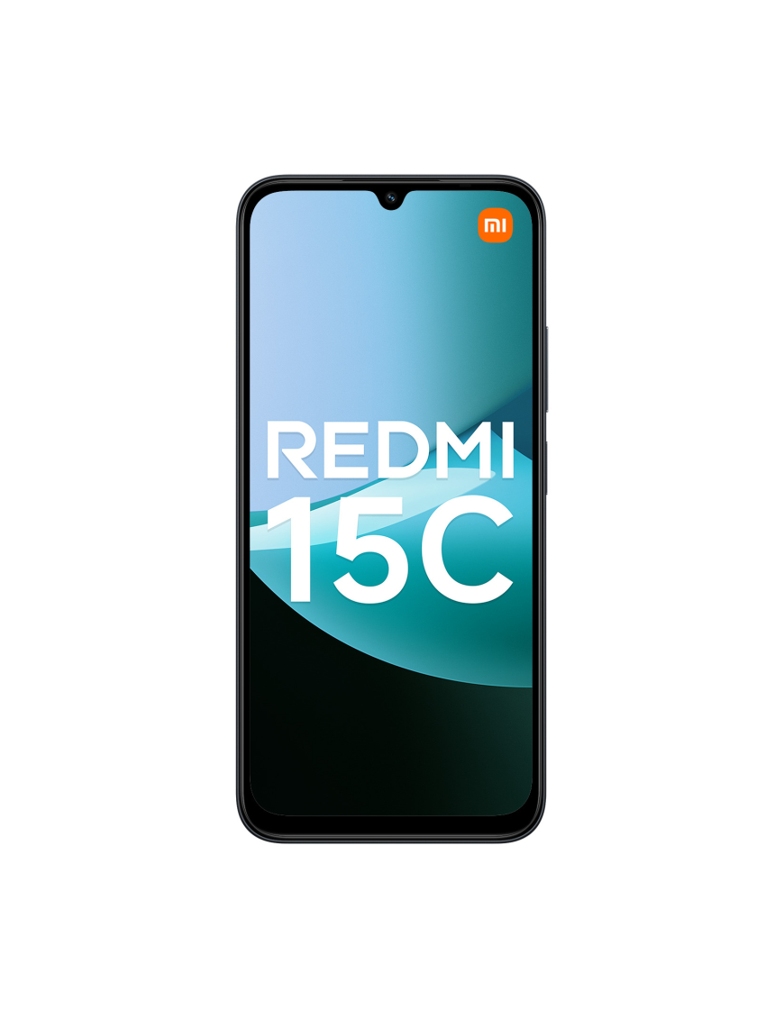 Xiaomi Redmi 15C 17,5 cm (6.9") 4G USB Tipo C 4 GB 128 GB 6000 mAh Negro