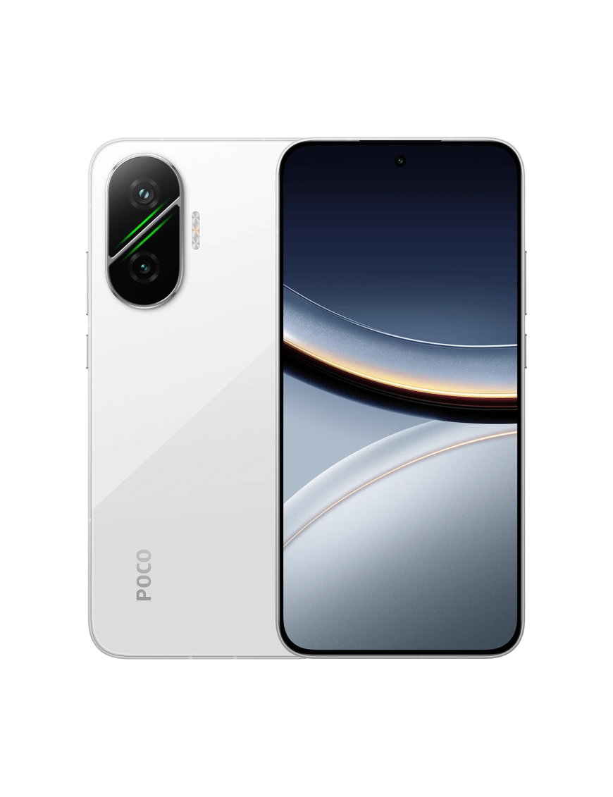 POCO F7 5G 17,4 cm (6.83") SIM doble Android 15 USB Tipo C 12 GB 256 GB 6500 mAh Blanco