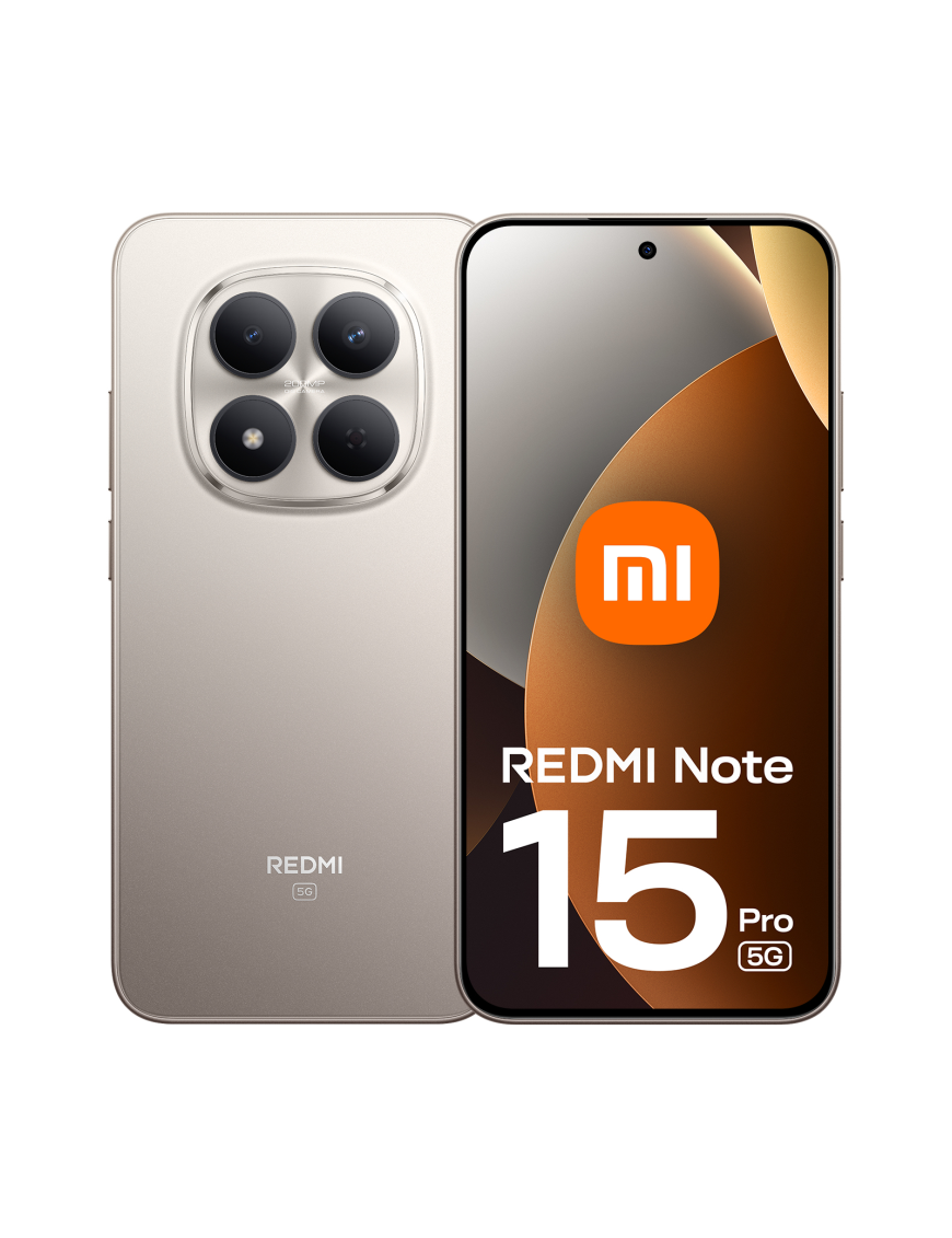 Xiaomi Redmi Note 15 Pro 5G 17,4 cm (6.83") SIM doble USB Tipo C 12 GB 512 GB 6580 mAh Titanio
