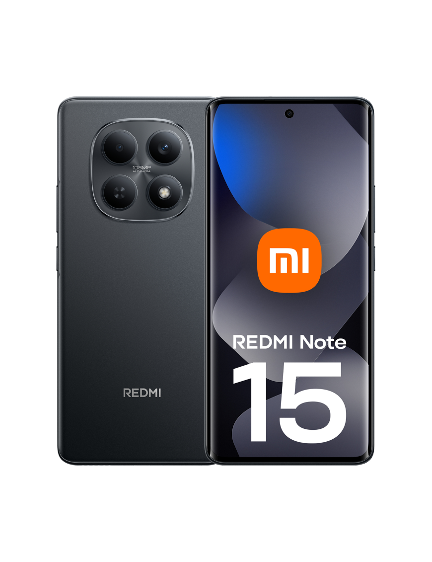Xiaomi Redmi Note 15 17,2 cm (6.77") 4G 8 GB 256 GB 6000 mAh Negro
