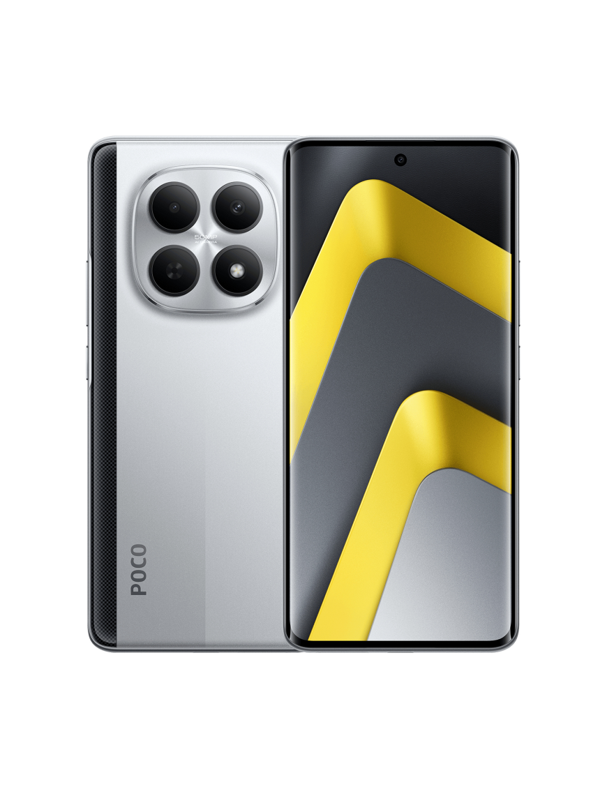 POCO M8 5G 17,2 cm (6.77") Ranura híbrida Dual SIM USB Tipo C 8 GB 512 GB 5520 mAh Plata