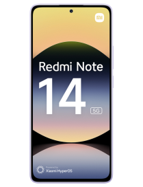 Xiaomi Redmi Note 14 5G 16,9 cm (6.67") Ranura híbrida Dual SIM USB Tipo C 8 GB 256 GB 5110 mAh Lavanda, Púrpura