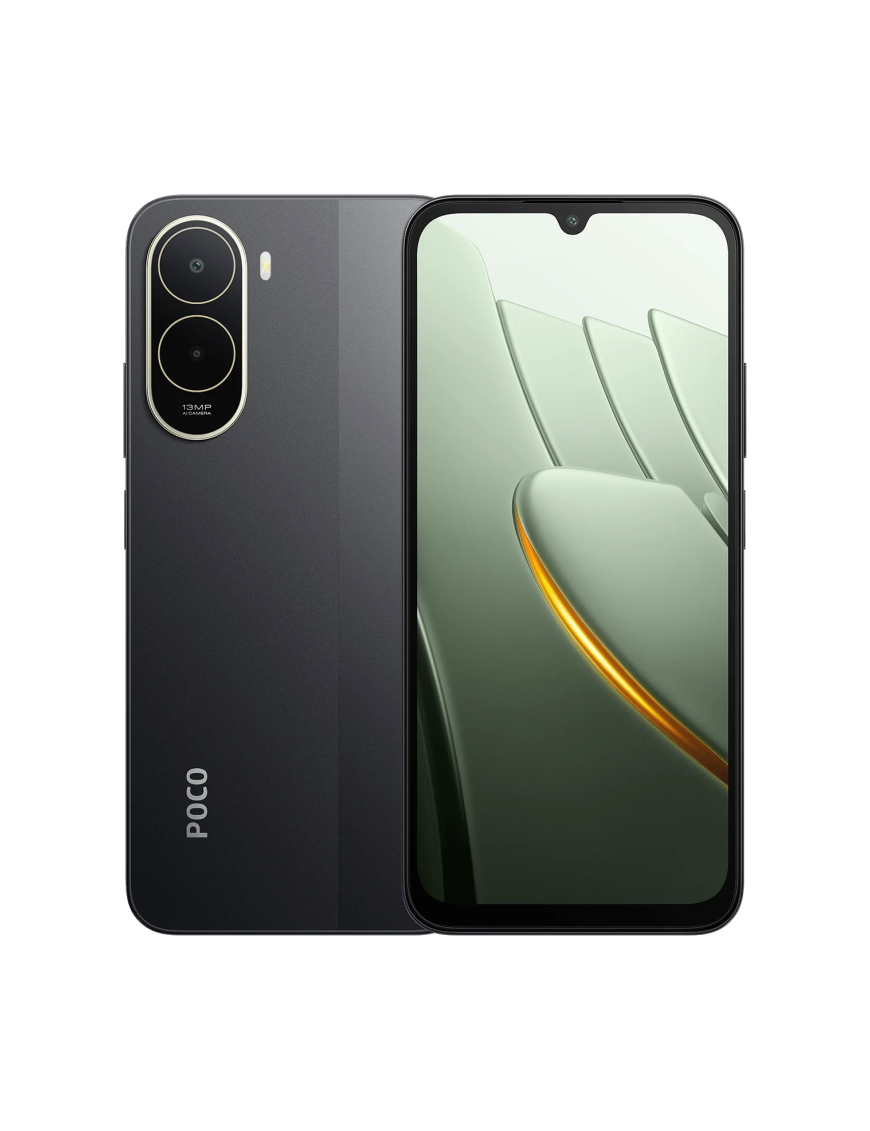 Xiaomi POCO C81 Pro 17,5 cm (6.9") SIM doble 4G USB Tipo C 4 GB 128 GB 6000 mAh Negro
