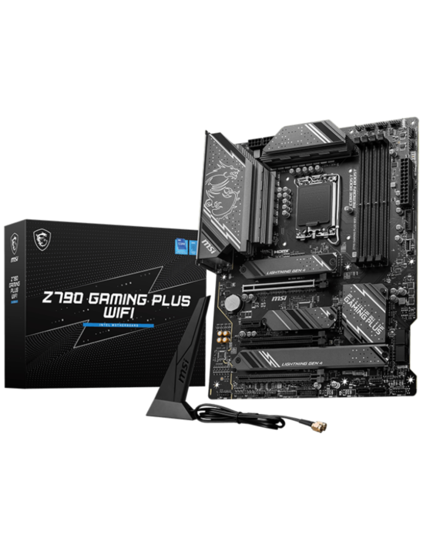 MSI Z790 GAMING PLUS WIFI placa base Intel Z790 LGA 1700 ATX