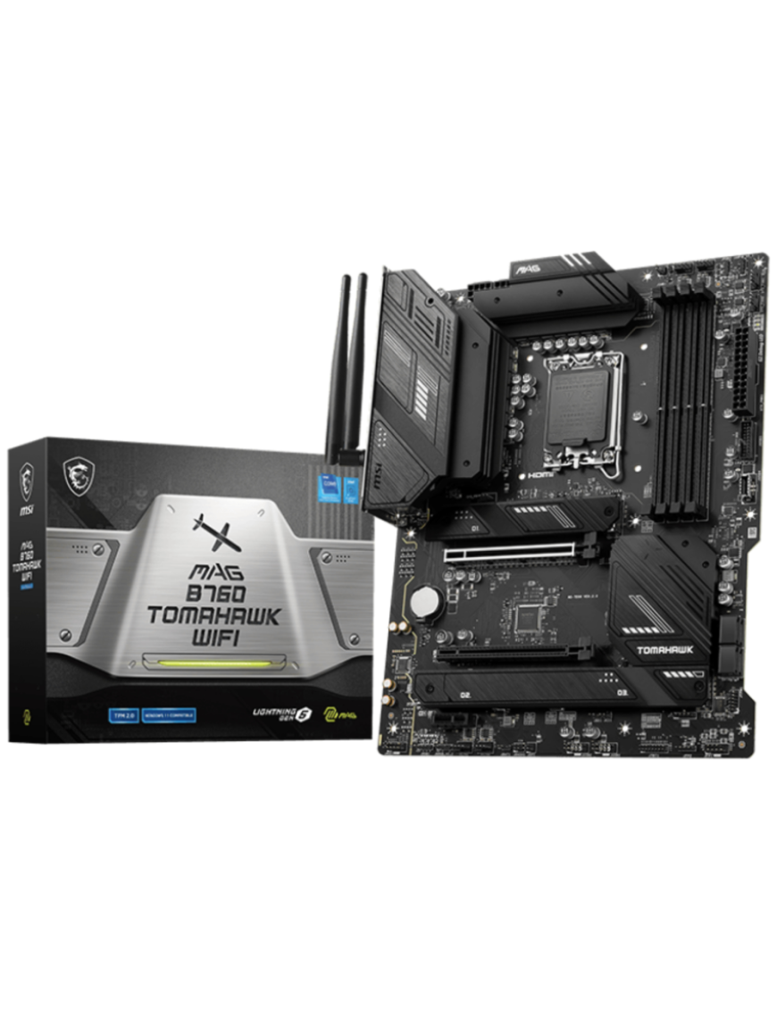 MSI MAG B760 TOMAHAWK WIFI placa base Intel B760 LGA 1700 ATX