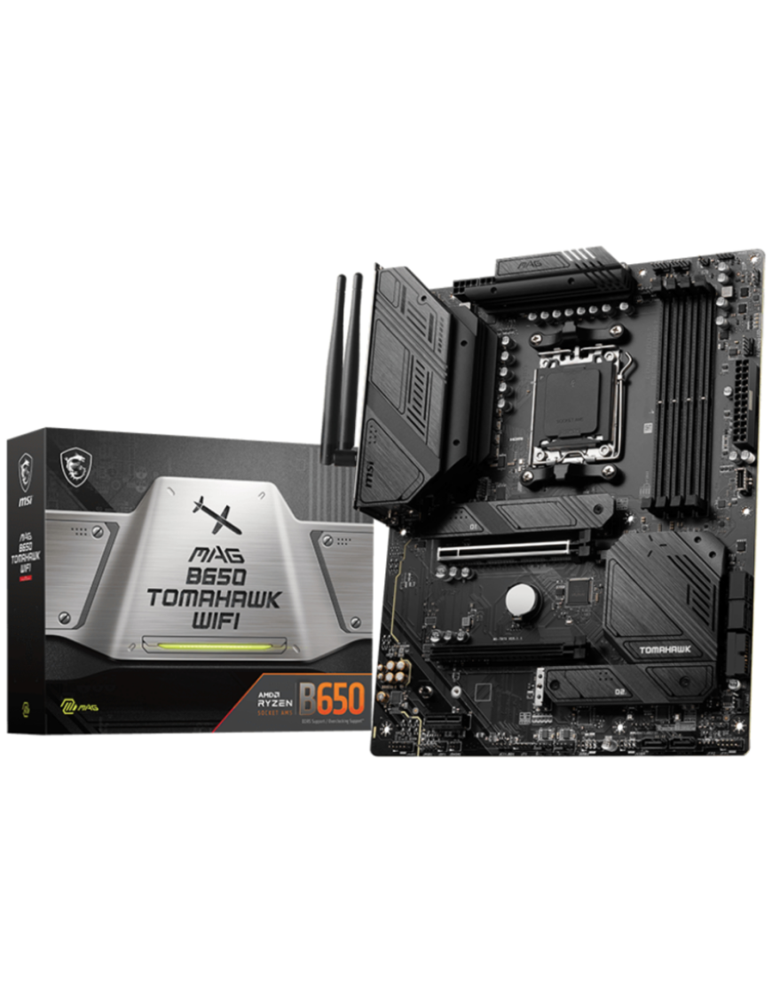 MSI MAG B650 Tomahawk WIFI AMD B650 Zócalo AM5 ATX