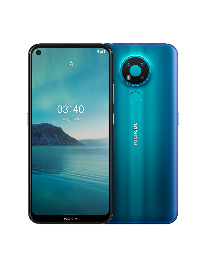 Nokia 3/4 16,2 cm (6.39") Android 10 4G USB Tipo C 4 GB 64 GB 4000 mAh Azul