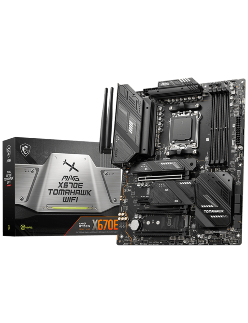 MSI MAG X670E TOMAHAWK WIFI placa base AMD X670 Zócalo AM5 ATX