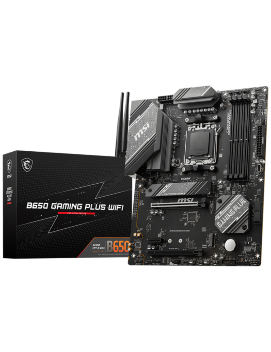 MSI B650 GAMING PLUS WIFI placa base AMD B650 Zócalo AM5 ATX