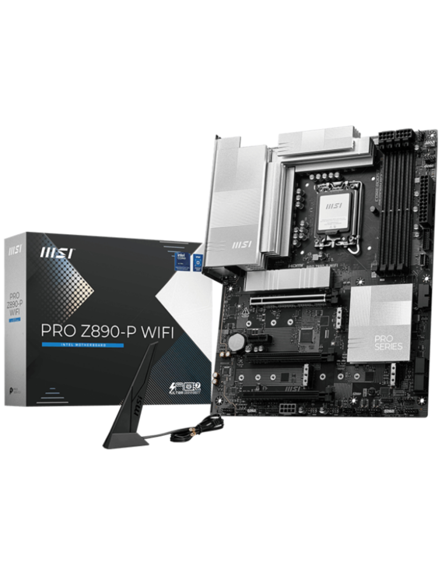 MSI PRO Z890-P WIFI placa base Intel Z890 LGA 1851 (Socket V1) ATX