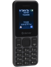 Denver FAS-1880L smartphones 4,5 cm (1.77") USB tipo A 800 mAh Negro
