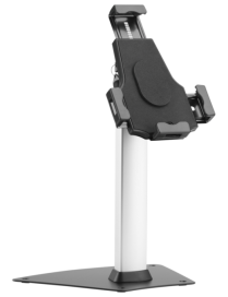 AISENS Soporte Antirobo de Sobremesa Ajustable (1 Pivote) para Tablet, Negro