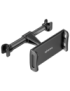 AISENS Soporte Coche Ajustable (1 Pivote) Para Reposacabezas Para Telefono / Tablet, Negro