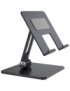 AISENS Soporte de Sobremesa Tamaño XXL Ajustable (2 Pivotes) para Movil / Tablet, Gris