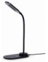 Gembird TA-WPC10-LED-01 cargador de dispositivo móvil Smartphone Negro CC Cargador inalámbrico Interior