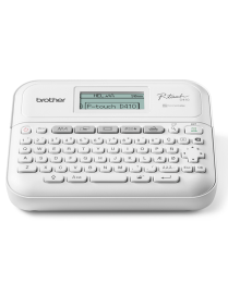 Brother PT-D410 impresora de etiquetas Transferencia térmica 180 x 180 DPI 20 mm/s Alámbrico TZe QWERTY