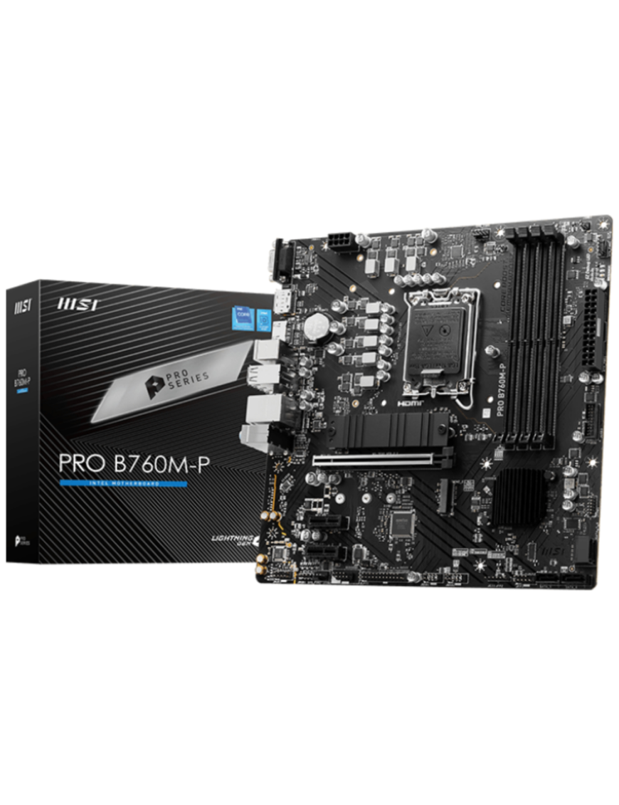 MSI PRO B760M-P placa base Intel B760 LGA 1700 micro ATX