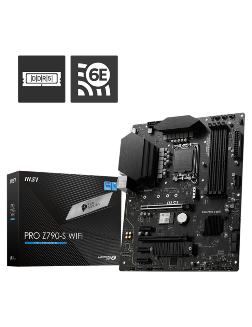 MSI PRO Z790-S WIFI placa base Intel Z790 LGA 1700 ATX