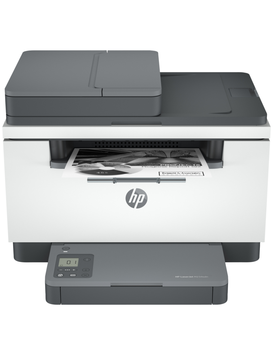 HP LaserJet M234sdn Multifunction Blanco y negro Impresora, Solo Ethernet; Fotocopiadora, escáner