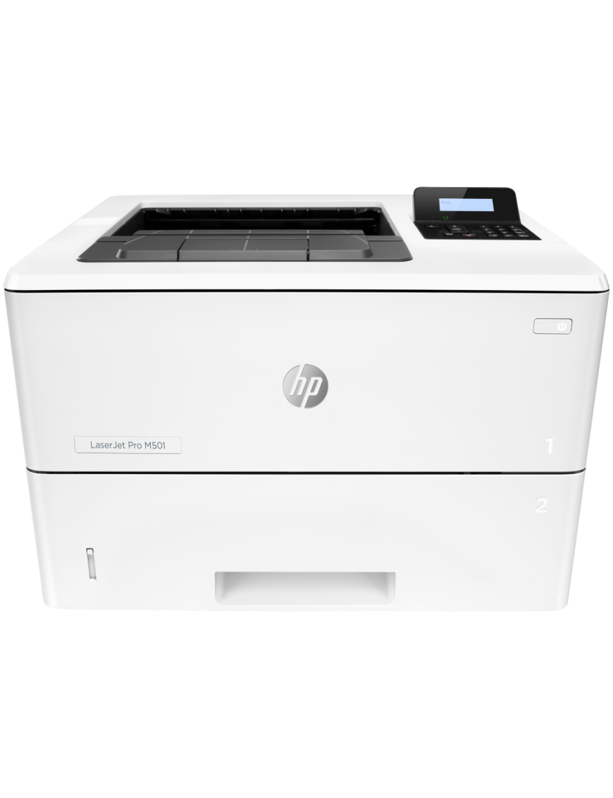HP LaserJet Pro M501dn Blanco y negro Impresora, Solo Ethernet; A doble cara