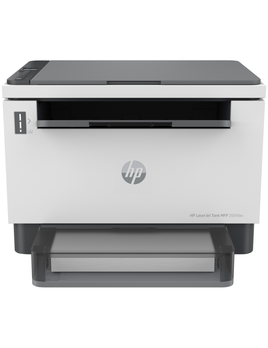 HP LaserJet Tank 2604dw Inalámbrico Multifunction Blanco y negro Impresora, Fotocopiadora, escáner; Dúplex