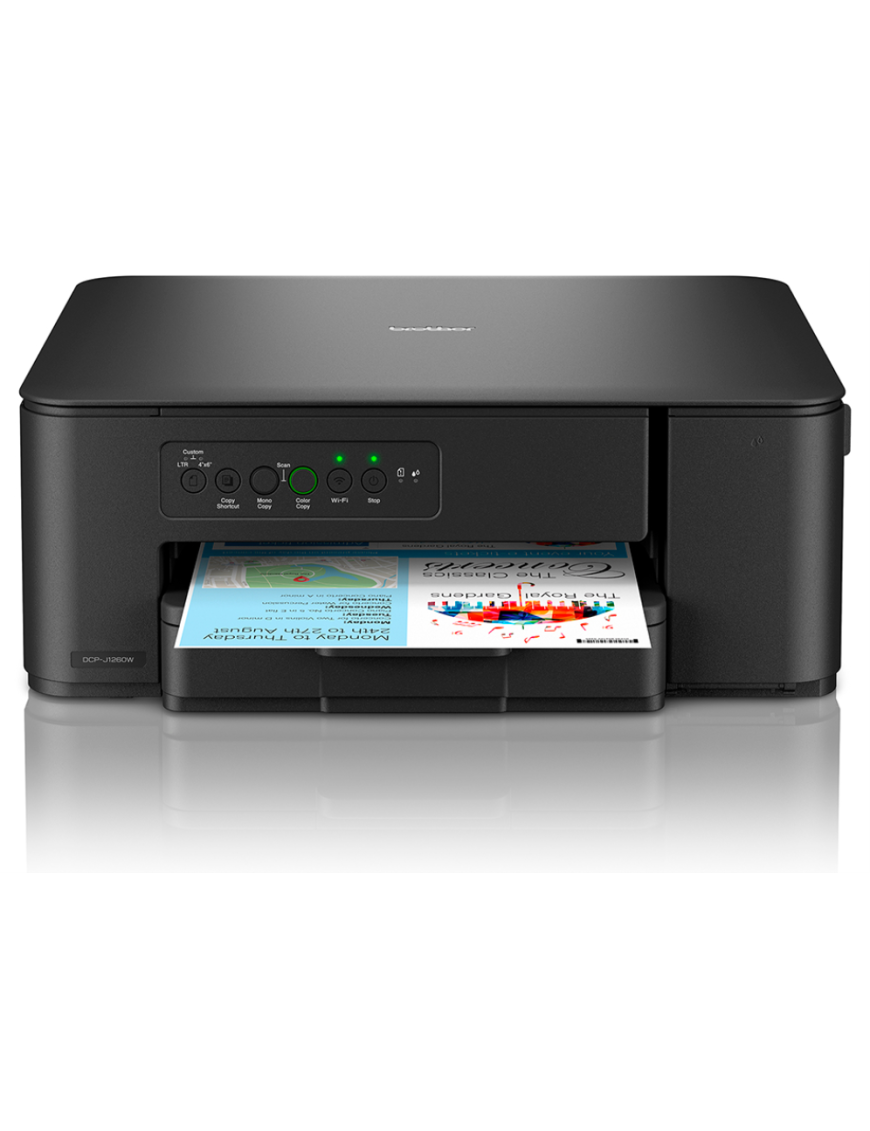 Brother DCP-J1260W impresora multifunción Inyección de tinta A4 1200 x 6000 DPI 16 ppm Wifi