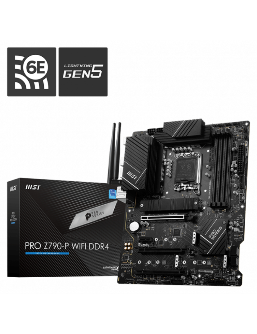 MSI PRO Z790-P WIFI DDR4 placa base Intel Z790 LGA 1700 ATX