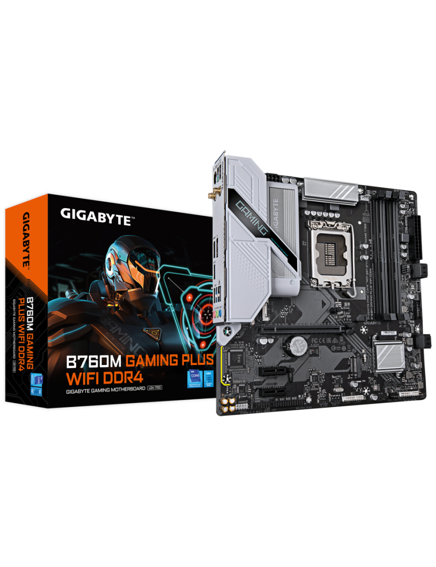 GIGABYTE B760M GAMING PLUS WIFI DDR4 Placa base