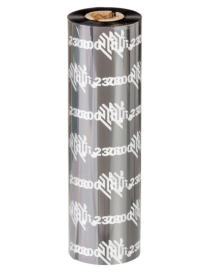 Zebra 2300 Performance Wax cinta térmica 74 m Negro
