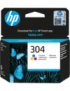 HP Cartucho de tinta Original 304 tricolor