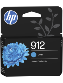 HP Cartucho de tinta Original 912 cian
