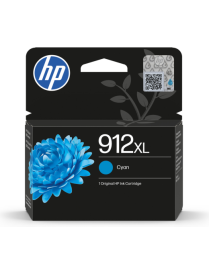 HP Cartucho de tinta Original 912XL cian de alta capacidad