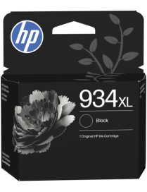 HP Cartucho de tinta original 934XL de alta capacidad negro