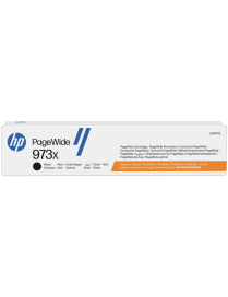 HP Cartucho negro original PageWide 973X de alto rendimiento
