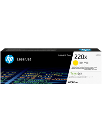 HP Cartucho de tóner Original LaserJet 220X amarillo
