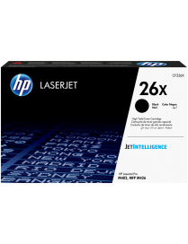 HP Cartucho de tóner original LaserJet 26X de alta capacidad negro