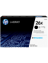 HP Cartucho de tóner original LaserJet 26X de alta capacidad negro