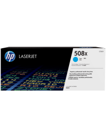 HP Cartucho de tóner original LaserJet 508X cian de alta capacidad