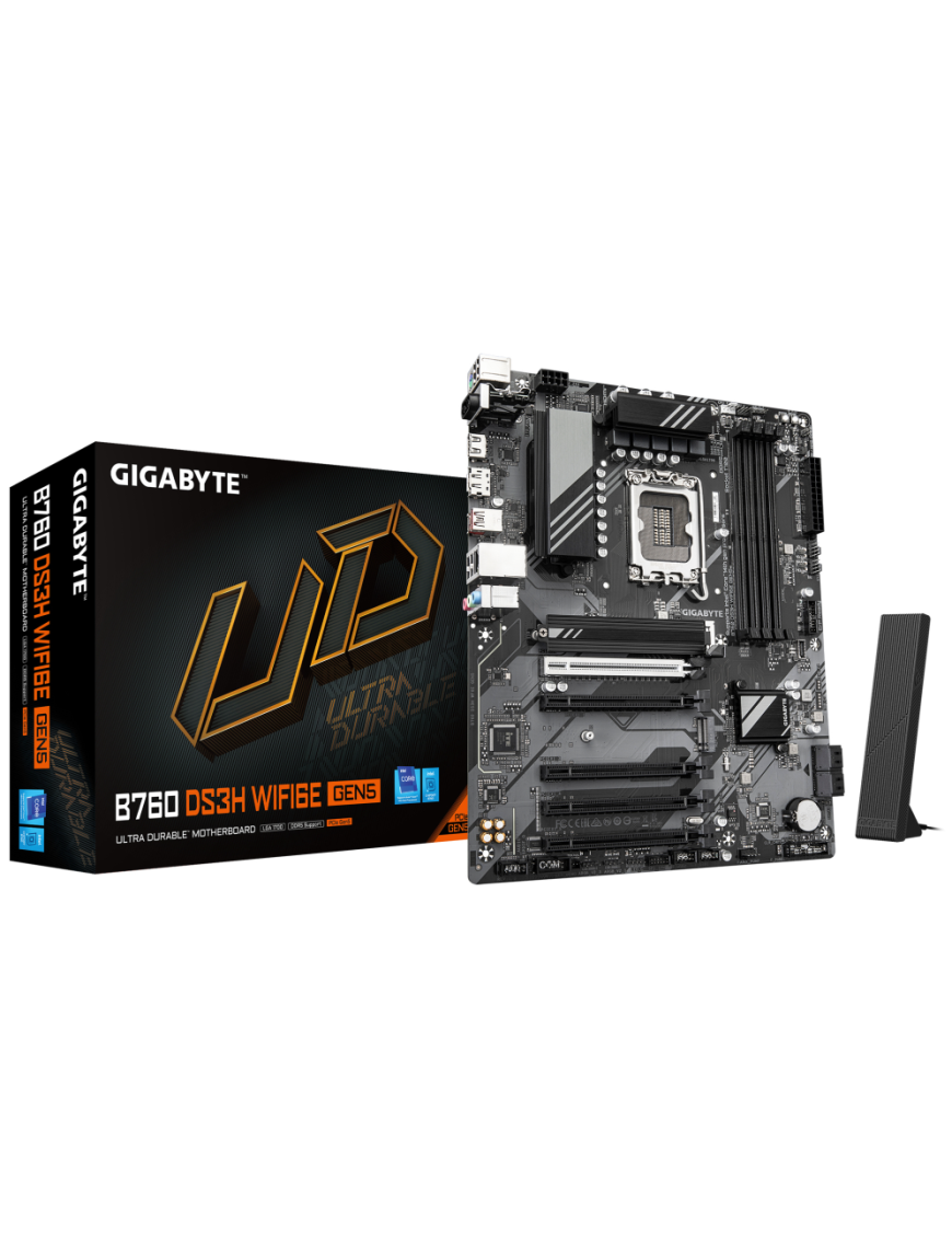 GIGABYTE B760 DS3H WIFI6E GEN5 Placa Base