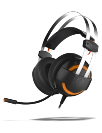 Krom Kode Auriculares Alámbrico Diadema Juego Negro