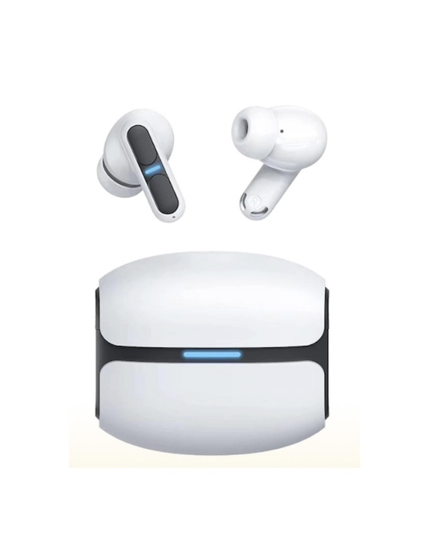 Leotec Auriculares TWS Gaming Nebula Fit Blancos